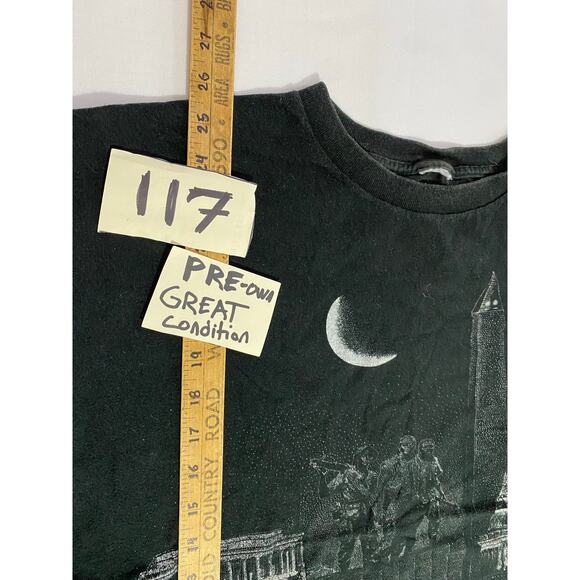 1992 Vintage Washington DC T-Shirt Size XL Double-Sided Single Stitch 22x26 - Picture 4 of 12